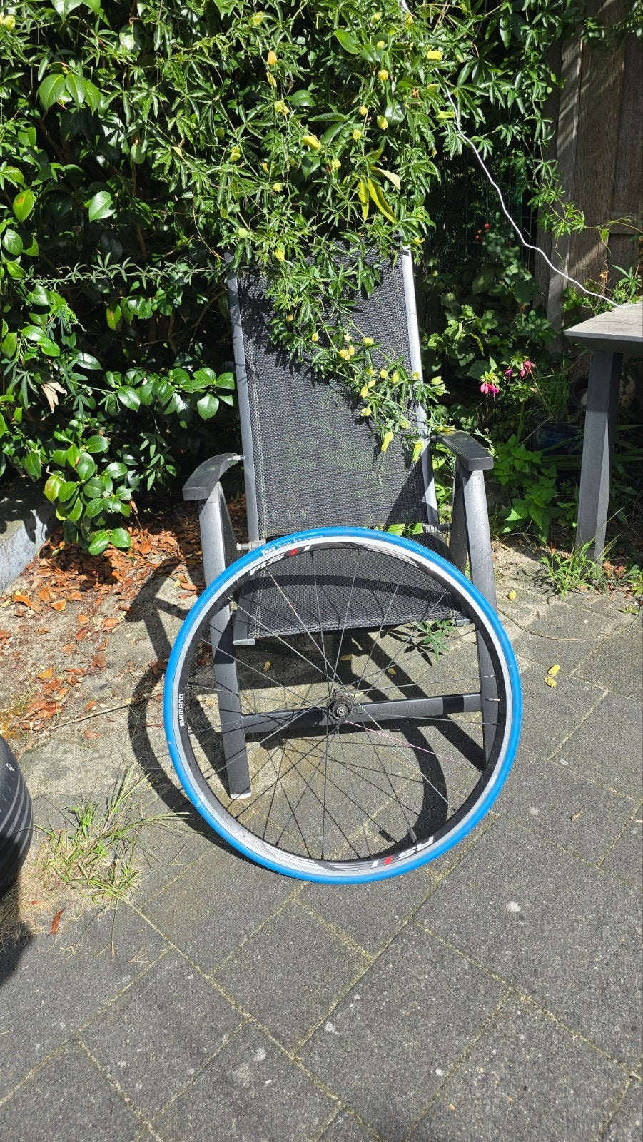 shimamo velg met tacx trainingsband, Ophalen, Gebruikt