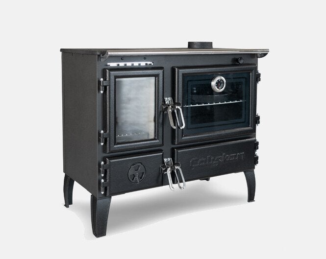 Stalen Houtkachel met oven | ÇALIŞKAN Model 214 (7kw), Niet ingevuld, Niet ingevuld, Ophalen of Verzenden, Vrijstaand