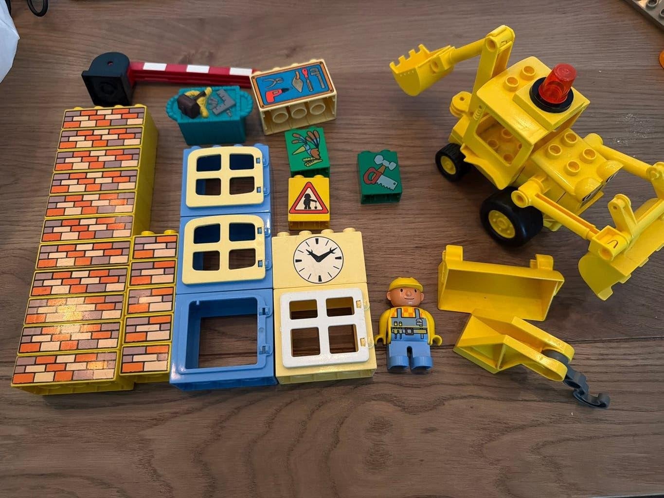 LEGO Duplo Bob de Bouwer Set met Scoop & Accessoires, Gebruikt, MOC (eigen creatie), Overige thema's, Ophalen of Verzenden