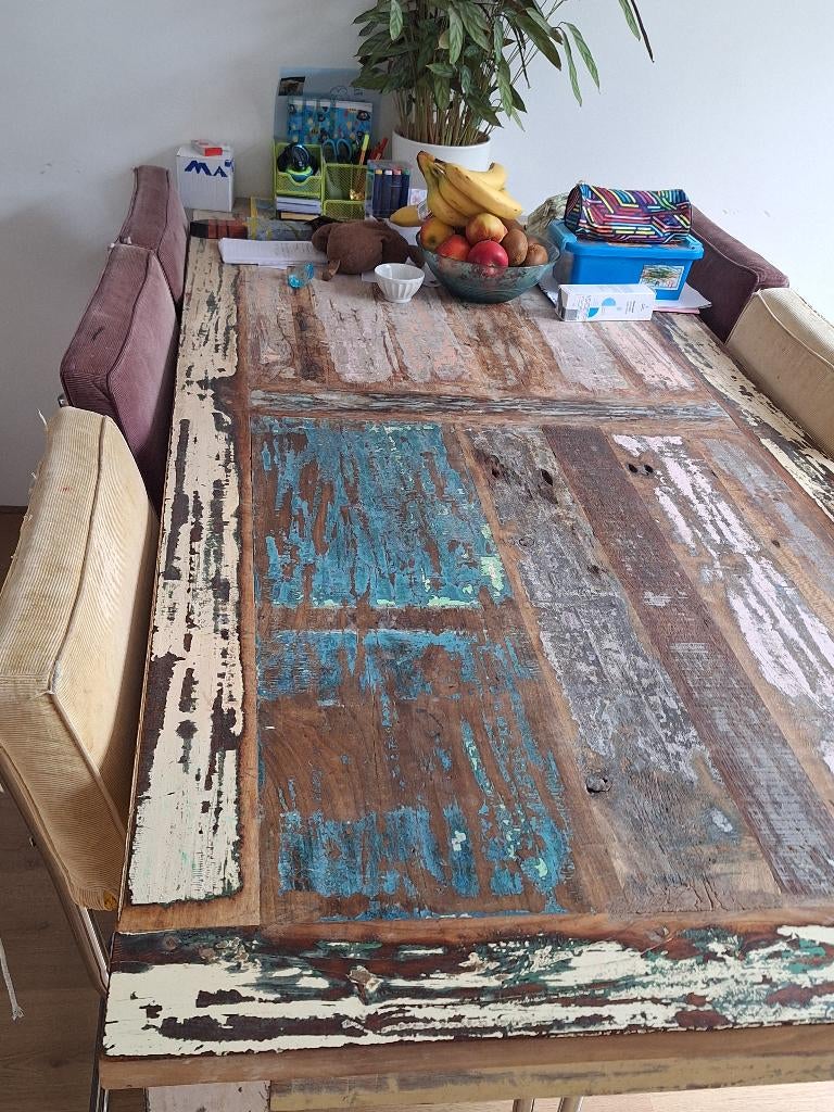 Eettafelset, Ophalen, Gebruikt, 200 cm of meer, 50 tot 100 cm