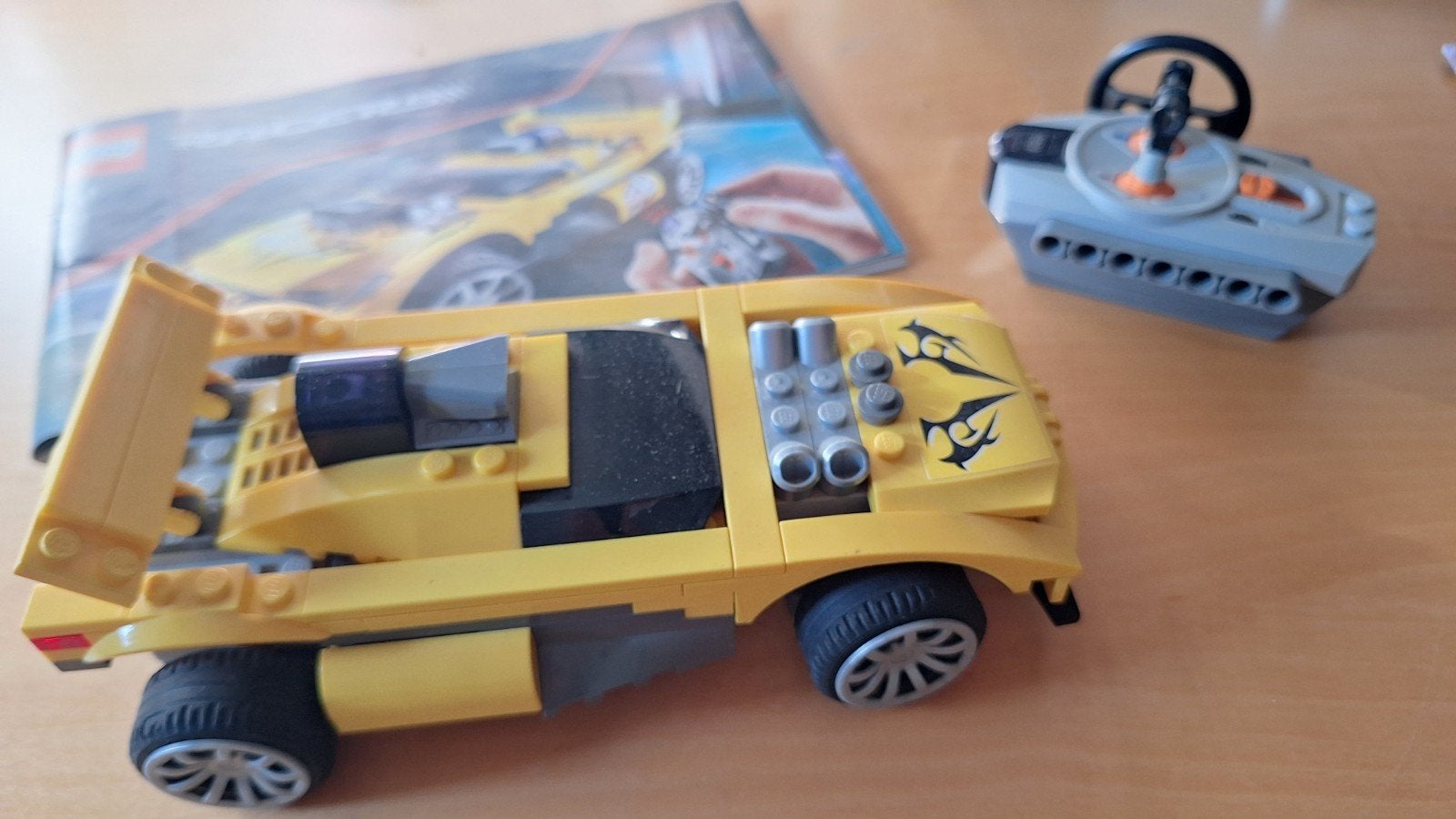 Lego Racers 8183 Track Turbo RC - Gele RC Auto, Kinderen en Baby's, Speelgoed | Duplo en Lego, Gebruikt, Lego, Ophalen of Verzenden