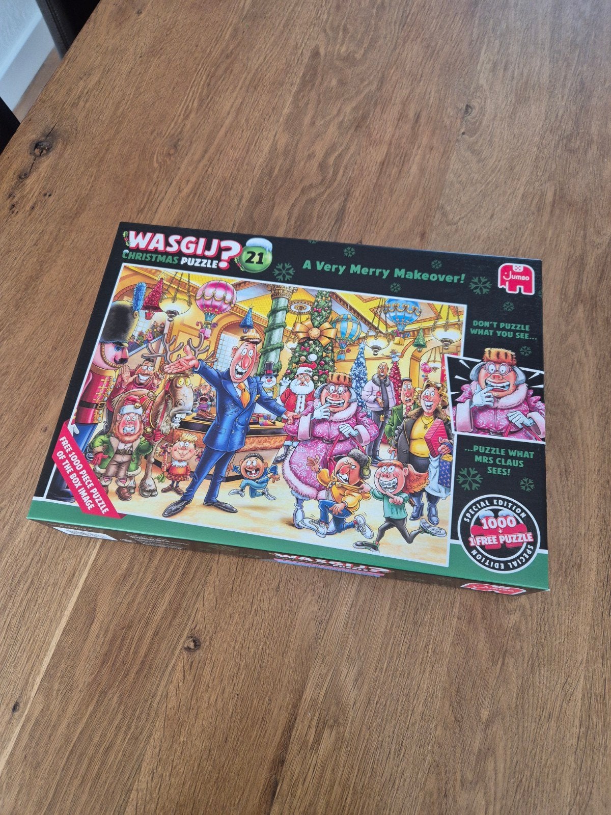 wasgij christmas 21, nieuw!, Hobby en Vrije tijd, Ophalen of Verzenden, 500 t/m 1500 stukjes, Nieuw