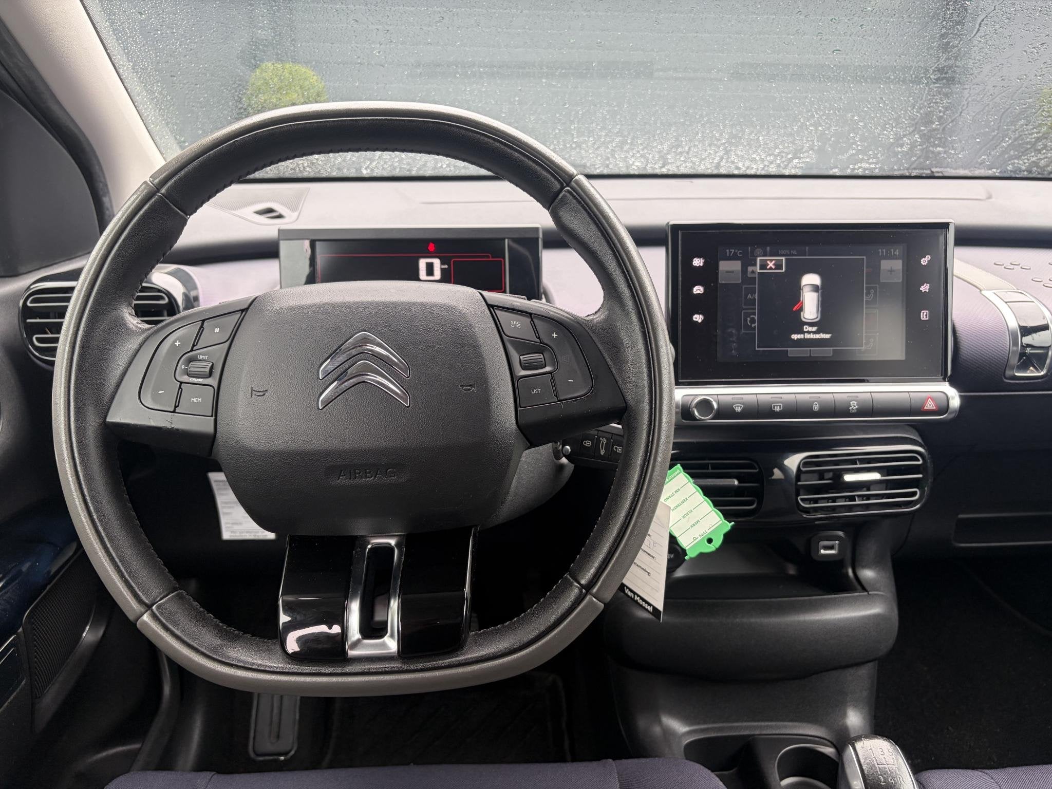 Citroen C4 Cactus 1.2 PureTech Feel ✓D-riem vv in 12-2024, Auto's, Voorwielaandrijving, Dealer onderhouden, Stof, Gebruikt