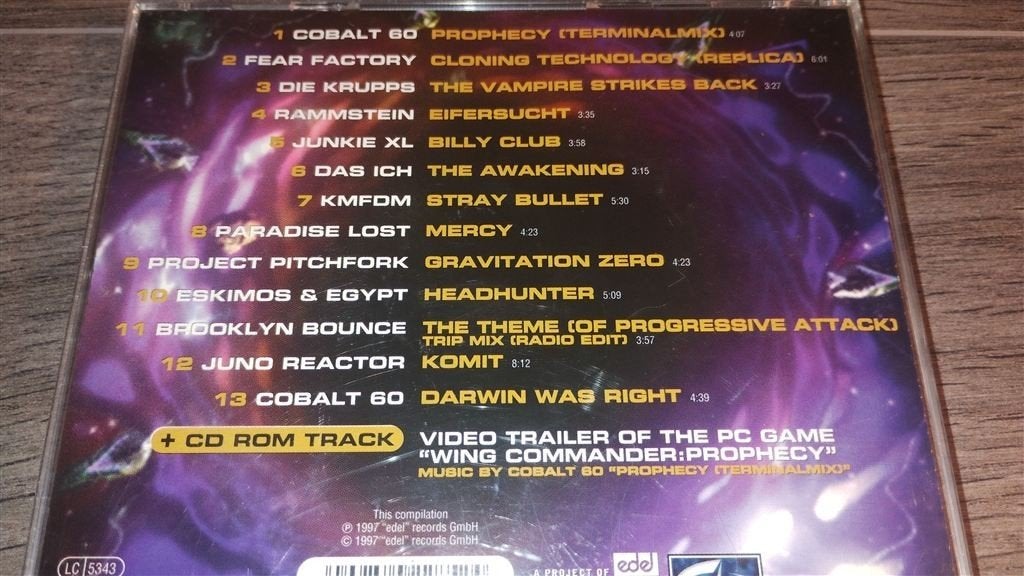 Wing Commander: Prophecy [Original Soundtrack], Ophalen of Verzenden, Gebruikt