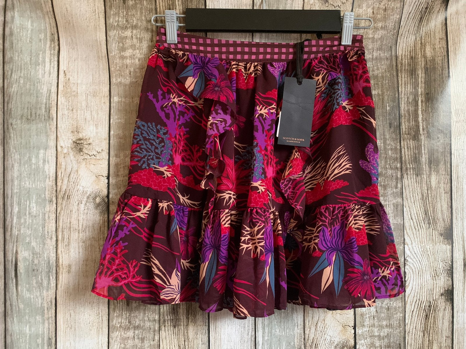 Maison Scotch/Scotch&Soda gaaf nieuw rokje (Maat XS), Nieuw, Scotch & Soda, Maat 34 (XS) of kleiner, Boven de knie