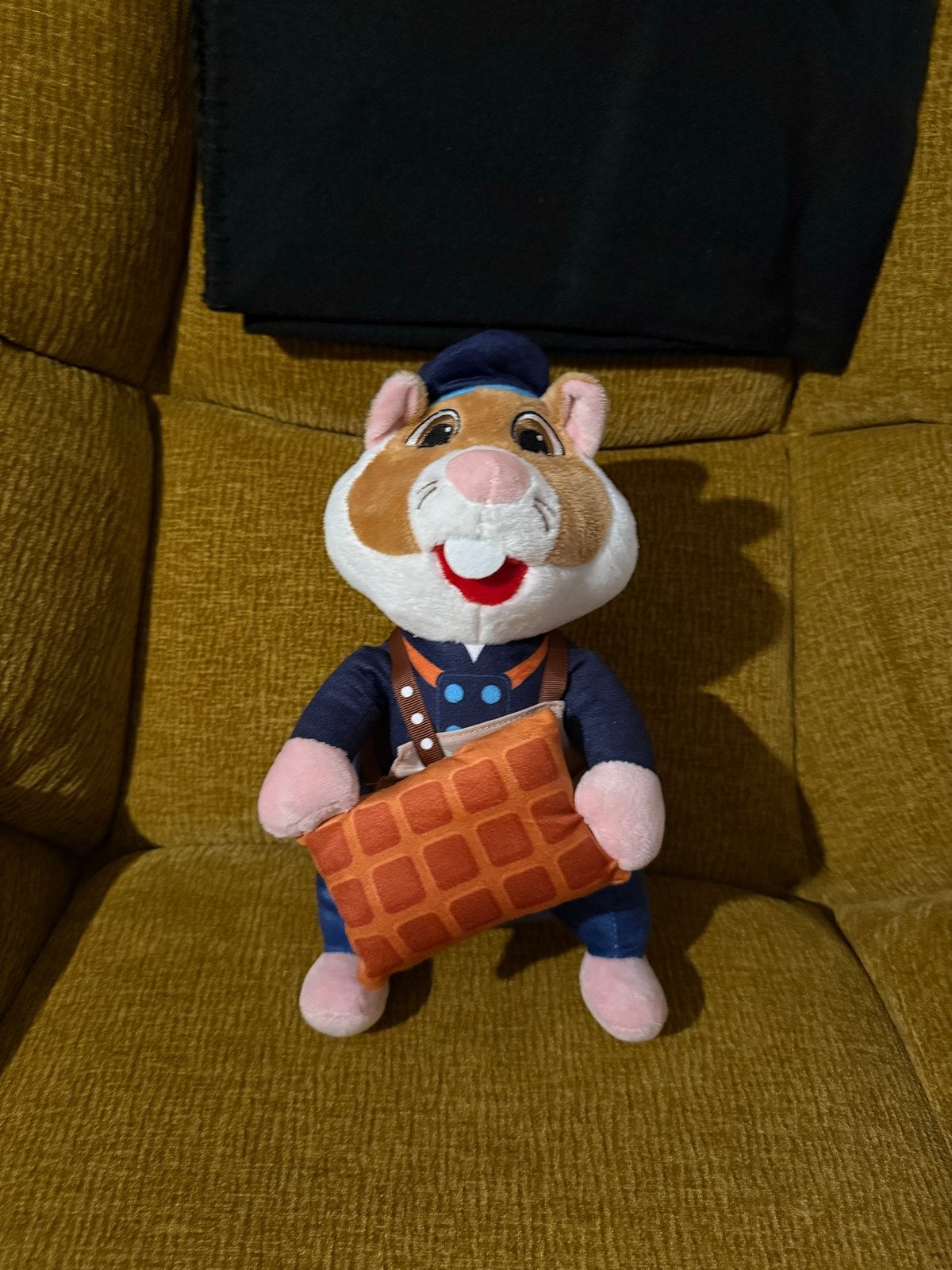 Albert Heijn Hamster Knuffel met wafel, Albert Heijn, Hamster, Ophalen of Verzenden, Zo goed als nieuw