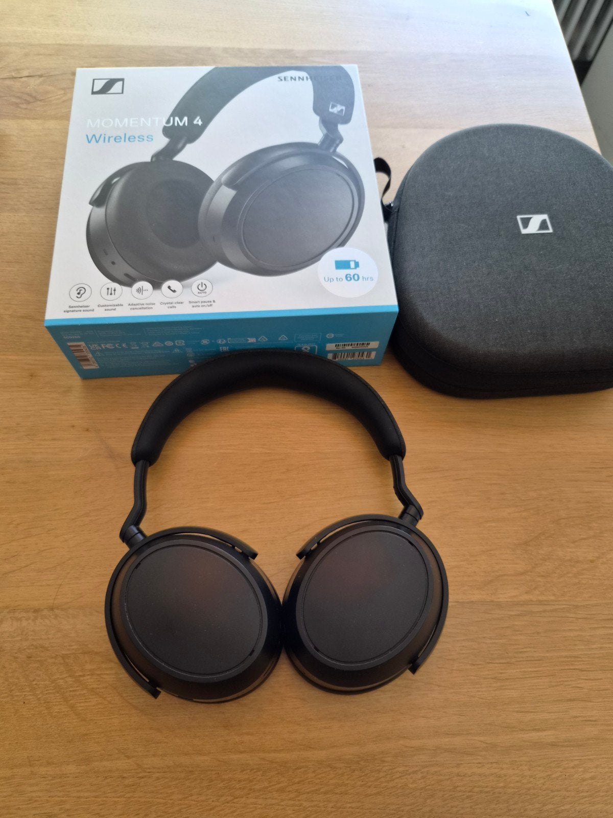 Sennheiser Momentum 4 Wireless koptelefoon, Ophalen, Zo goed als nieuw, Sennheiser