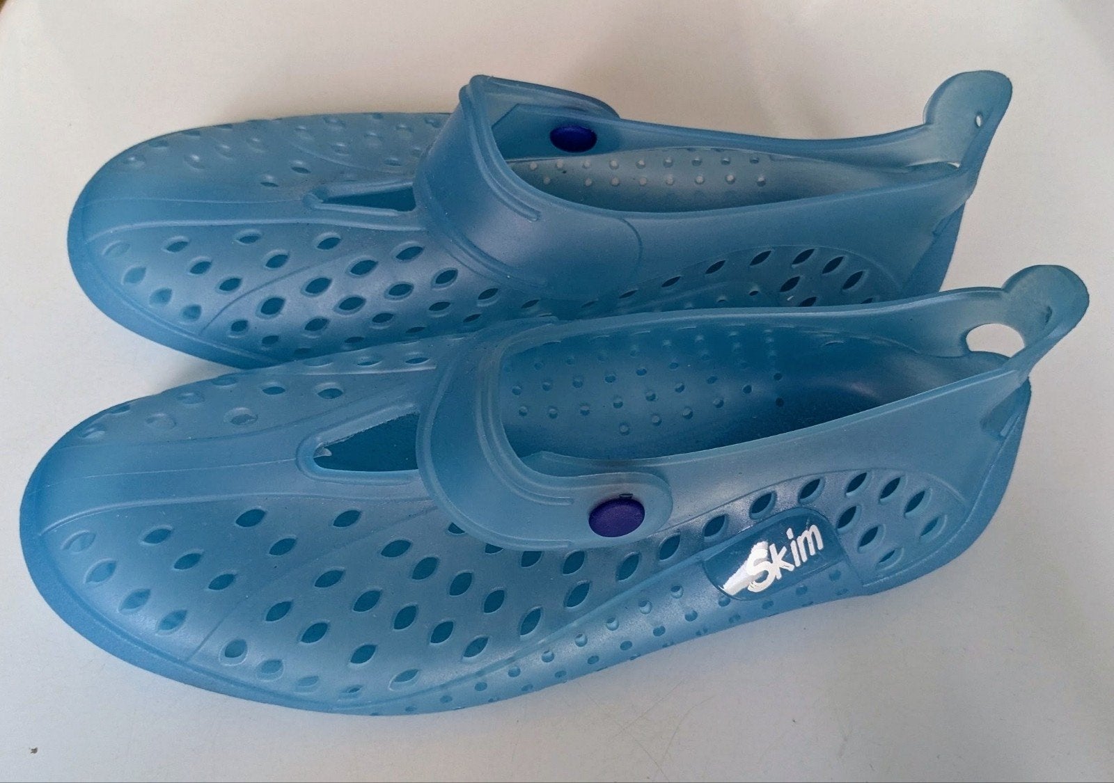 waterschoenen maat 35/36 handig voor zwemles blauw, Ophalen, Skim, Jongen of Meisje, Zwemschoenen