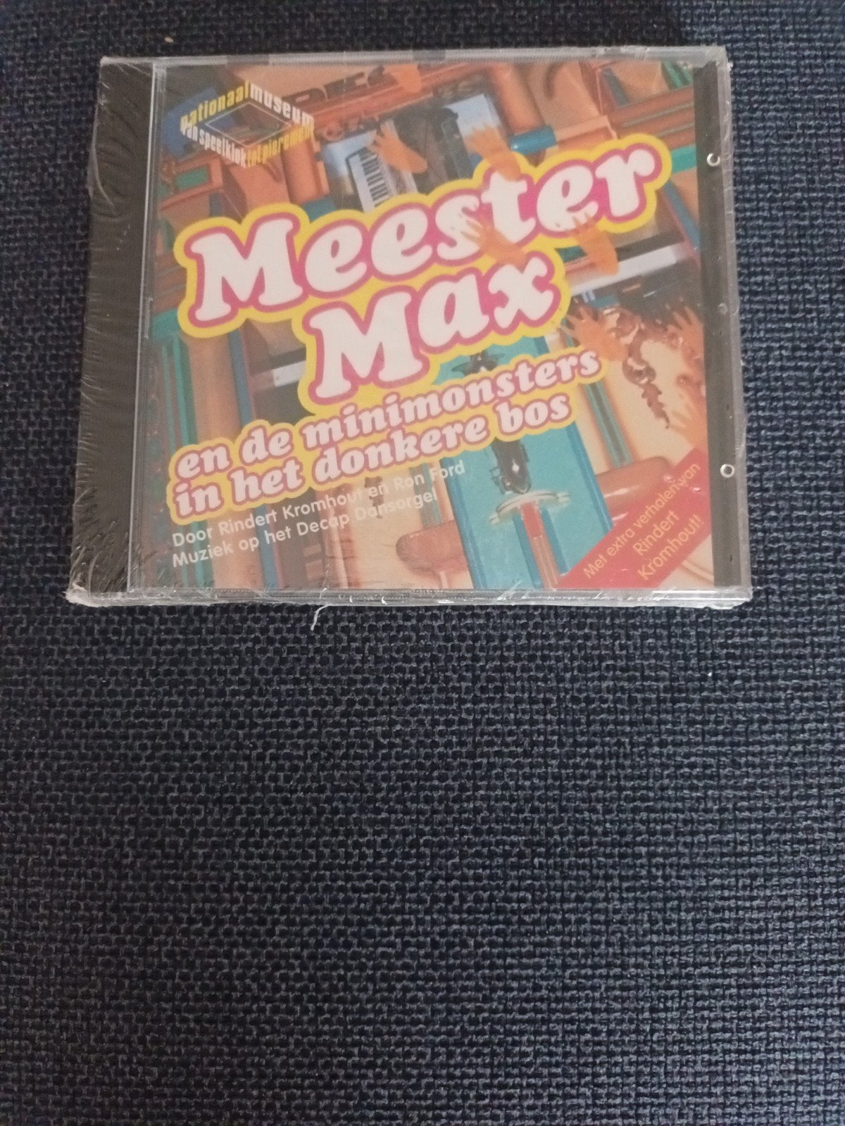 Meester Max en de minimonsters in het donkere bos CD STP 012, Ophalen of Verzenden, Nieuw in verpakking, Luisterboek, Speciale editie