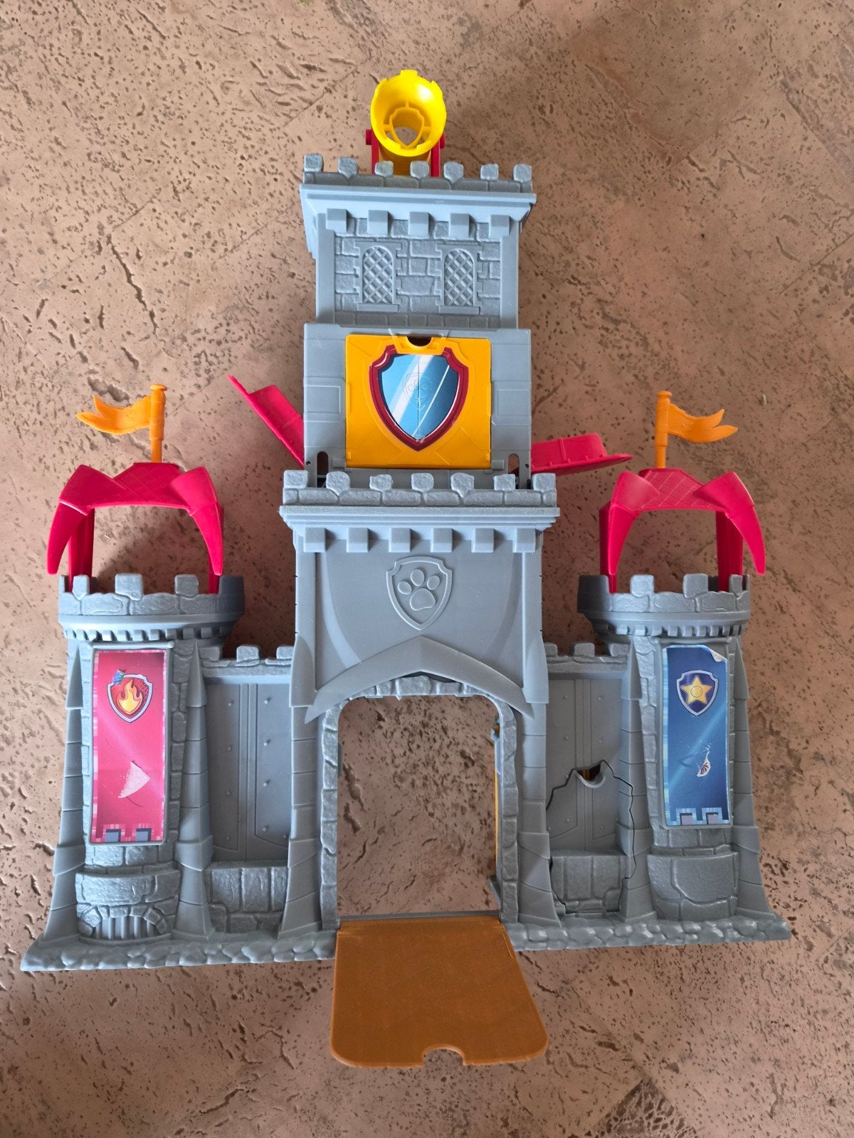 Paw Patrol Ridder Kasteel met kleine draken en Ridder ryder, Ophalen, Jongen of Meisje