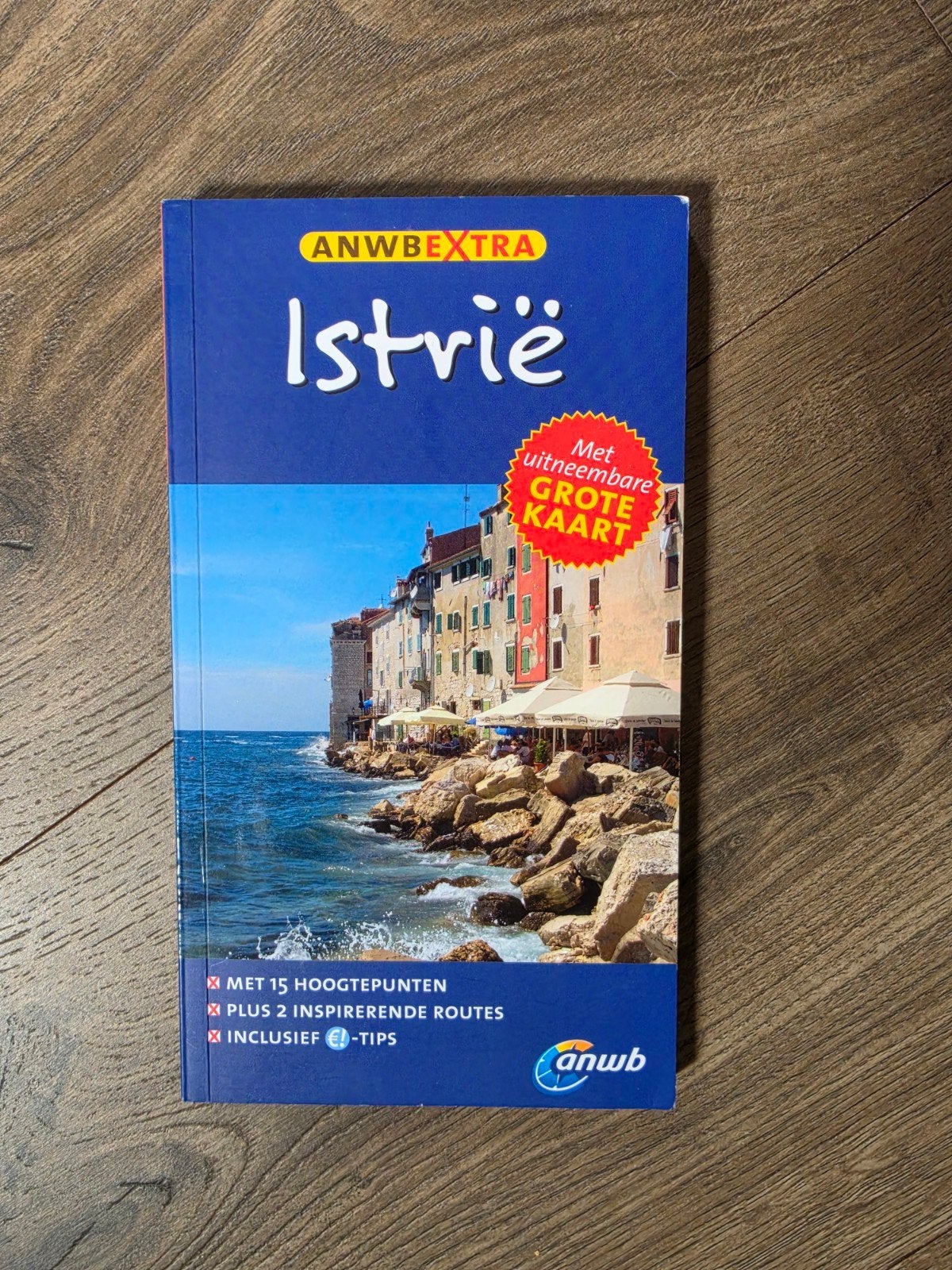 Istrië ANWB, Europa, Ophalen of Verzenden, Zo goed als nieuw, Reisgids of -boek