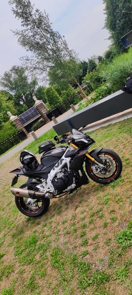 Aprilia tuono v4 1100 Akrapovic Titanium E4 demper nwstaat., Ophalen of Verzenden