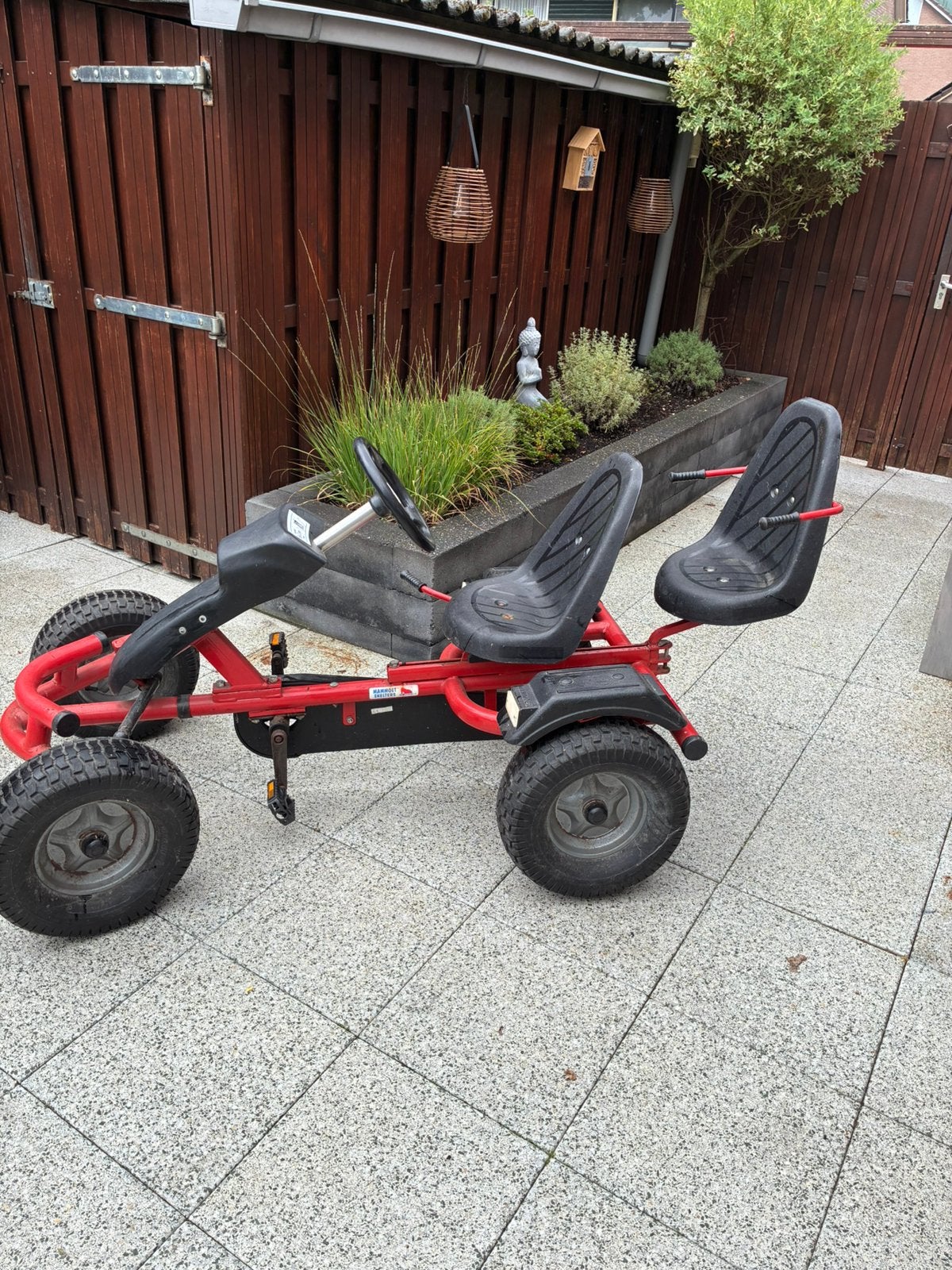 Een mammoet skelter met duo zit, Ophalen, Gebruikt, Mammoet, Vrijloopautomaat