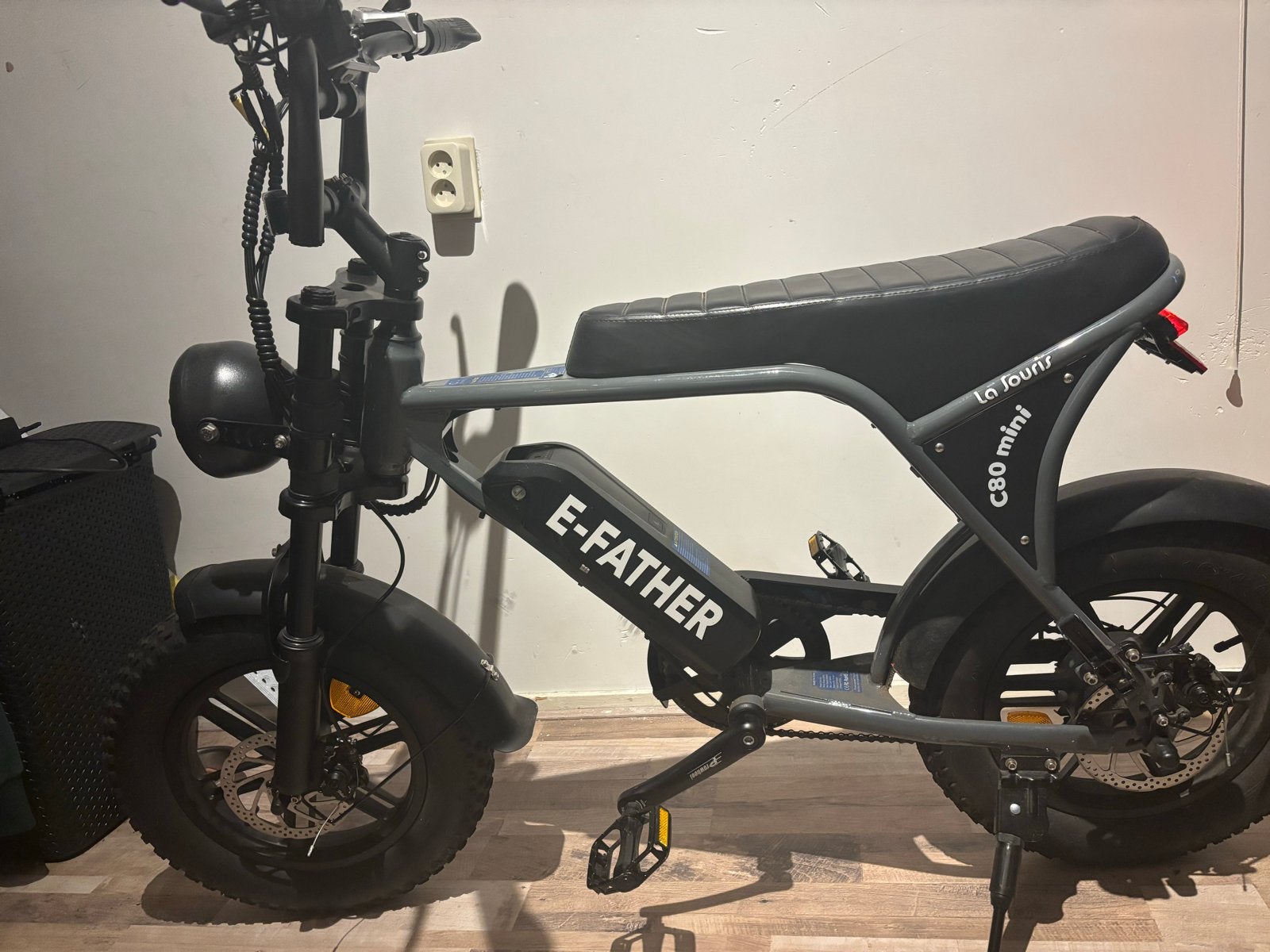 2 La Souris E-FATHER C80 mini E-bikes - Zo goed als nieuw, Zo goed als nieuw, Minder dan 47 cm, 30 tot 50 km per accu, Ophalen