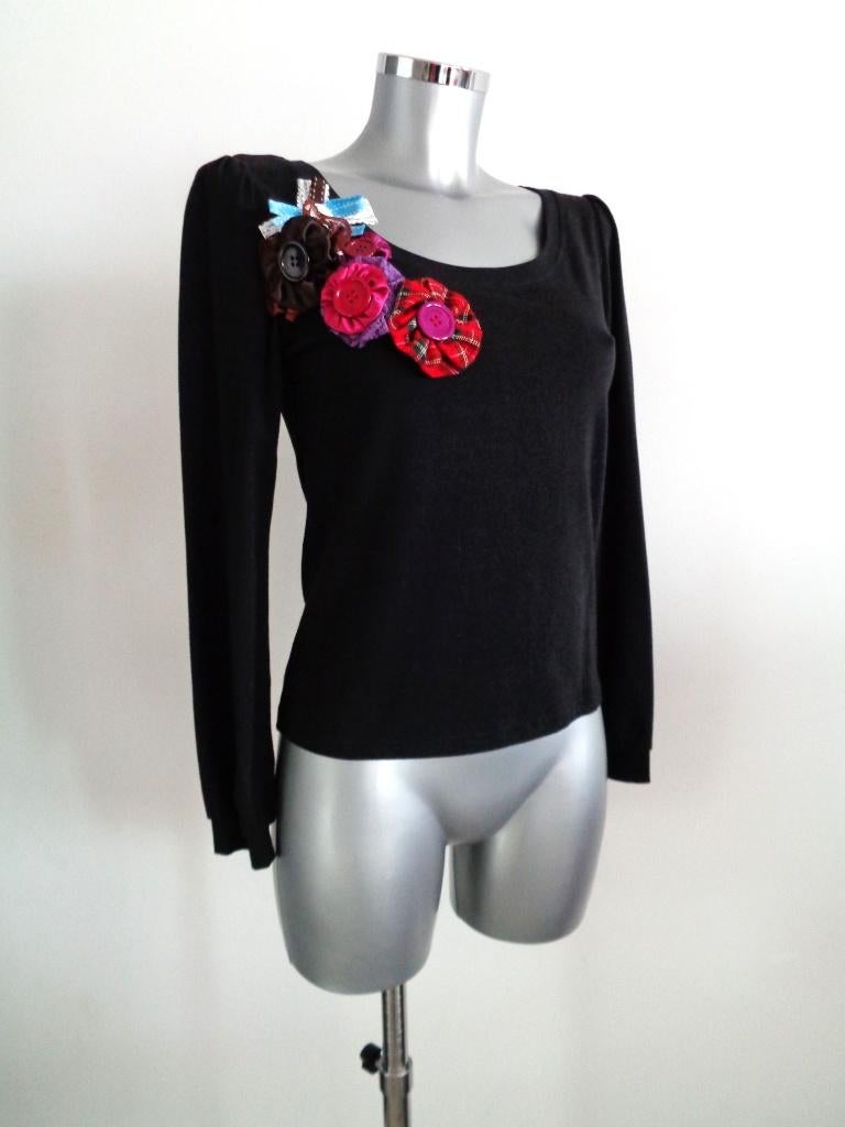 Moschino 100% originele longsleeve, IT44-NL38 Nieuw, Kleding | Dames, Maat 38/40 (M), Zwart, Nieuw, Moschino
