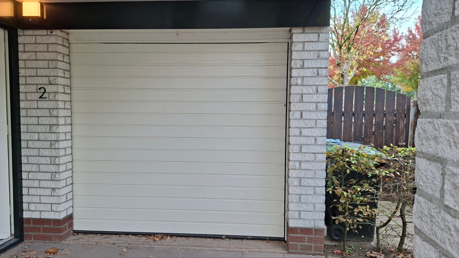 elektrische garagedeur sectionaal deur, Ophalen, Gebruikt, 200 cm of meer, 200 cm of meer