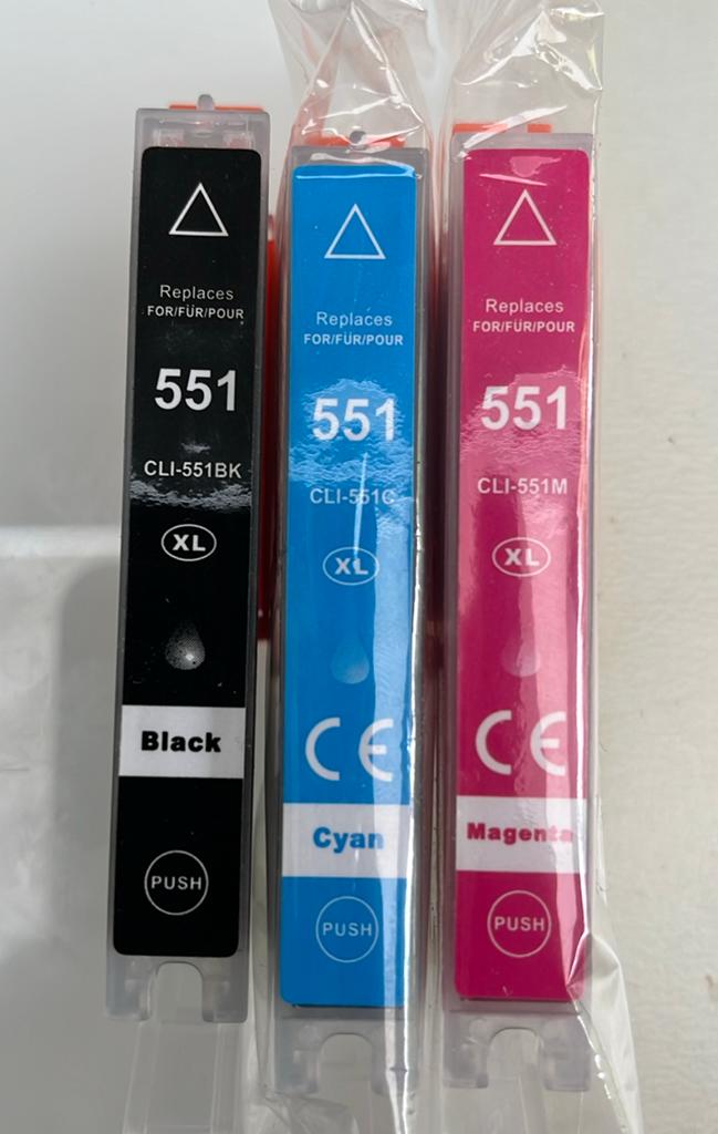 Inktcartridges Canon printer nrs 551, Computers en Software, Printerbenodigdheden, Ophalen of Verzenden, Nieuw, Cartridge