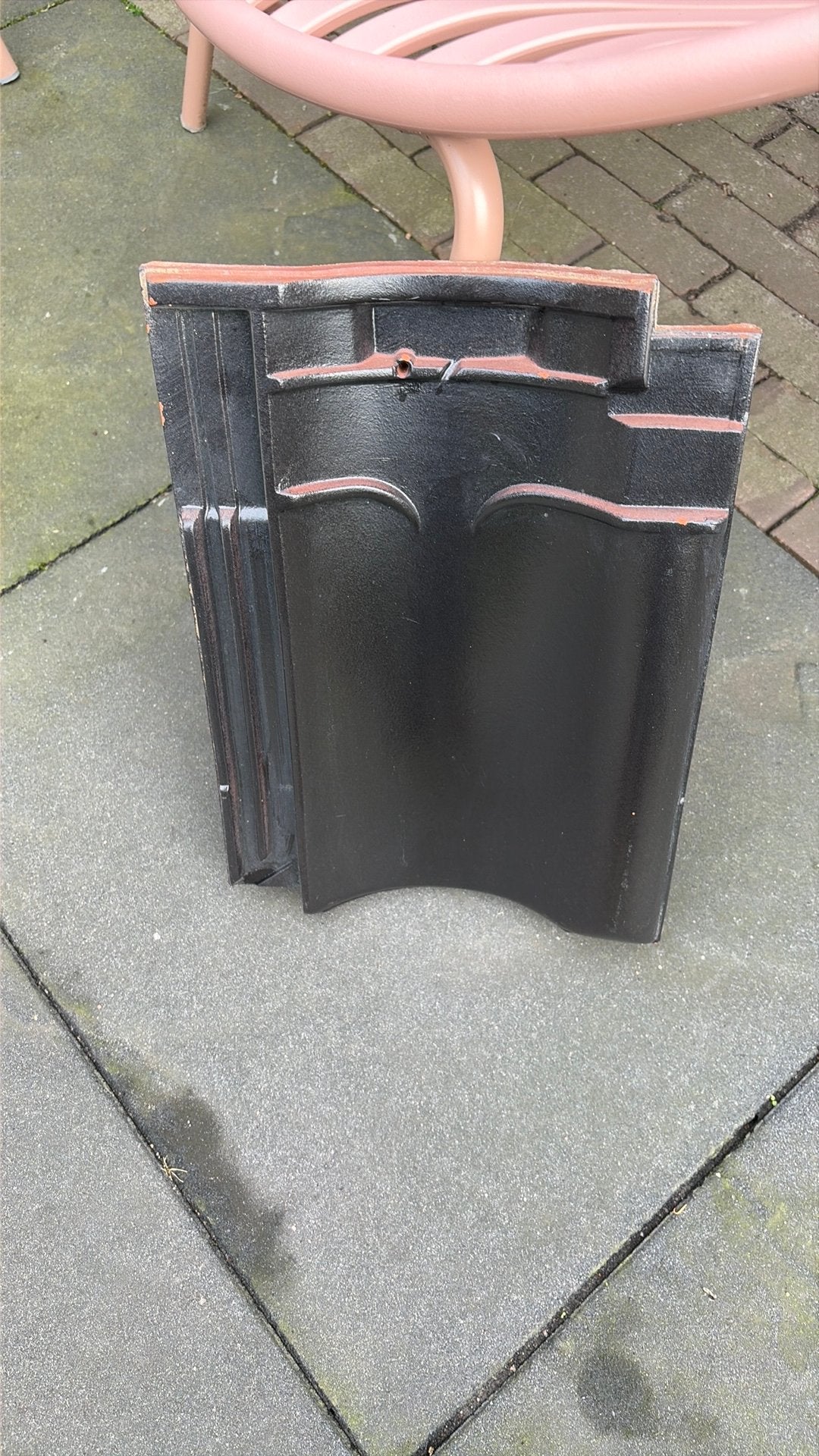 Te koop 95 x koramic narvik deest dakpan zwart, Steen of Klei, Zwart, Ophalen of Verzenden, Zo goed als nieuw