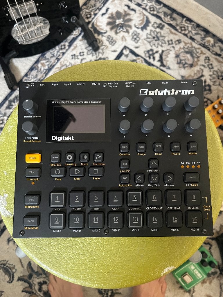 Elektron Digitakt + dustcover, Muziek en Instrumenten, Ophalen, Zo goed als nieuw, Overige merken