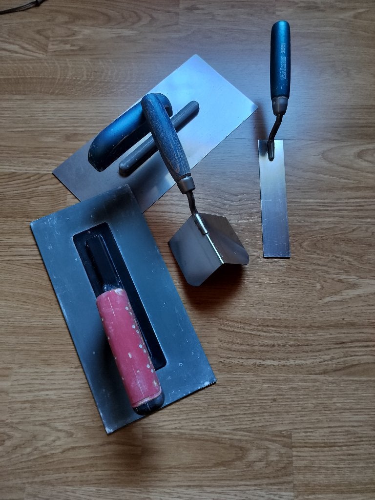 Stuc gereedschap diverse, Doe-het-zelf en Verbouw, Gereedschap | Handgereedschap, Ophalen, Zo goed als nieuw