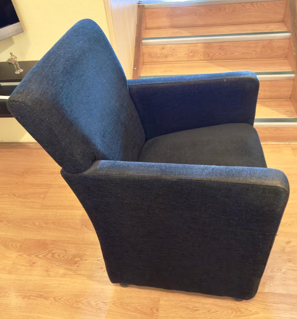 Fauteuiltje, Ophalen, Gebruikt, Stof, 50 tot 75 cm