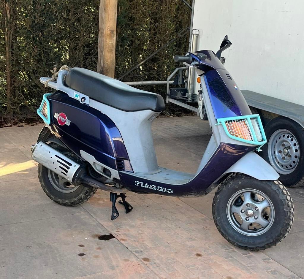 Piaggio Bullbar Sfera SKR Quartz zwart valbeugel, Ophalen of Verzenden