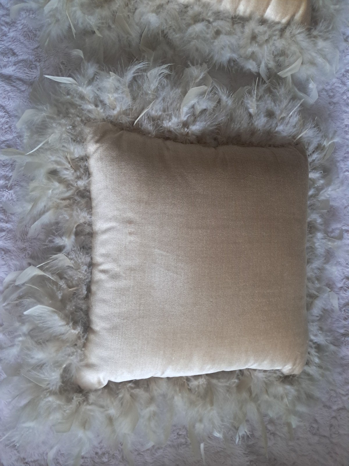 Zara Home kussens 2 stuks, Ophalen of Verzenden, Zo goed als nieuw, Beige, Vierkant