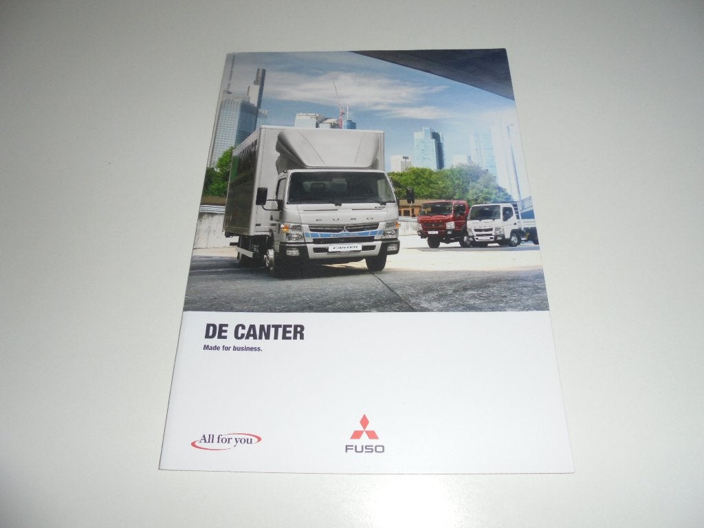 brochure Fuso Canter  2015, Ophalen of Verzenden, Nieuw, Overige merken