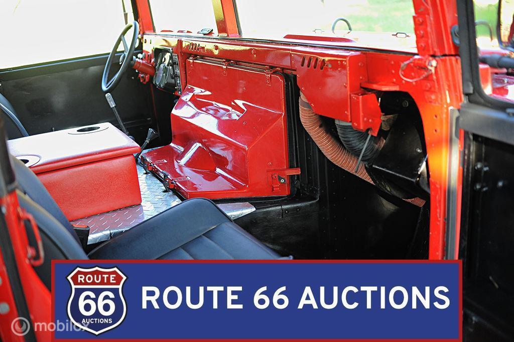 Hummer H1 | 1985 | Route 66 Auctions, Auto's, Hummer, Overige carrosserieën, Zwart, Bedrijf