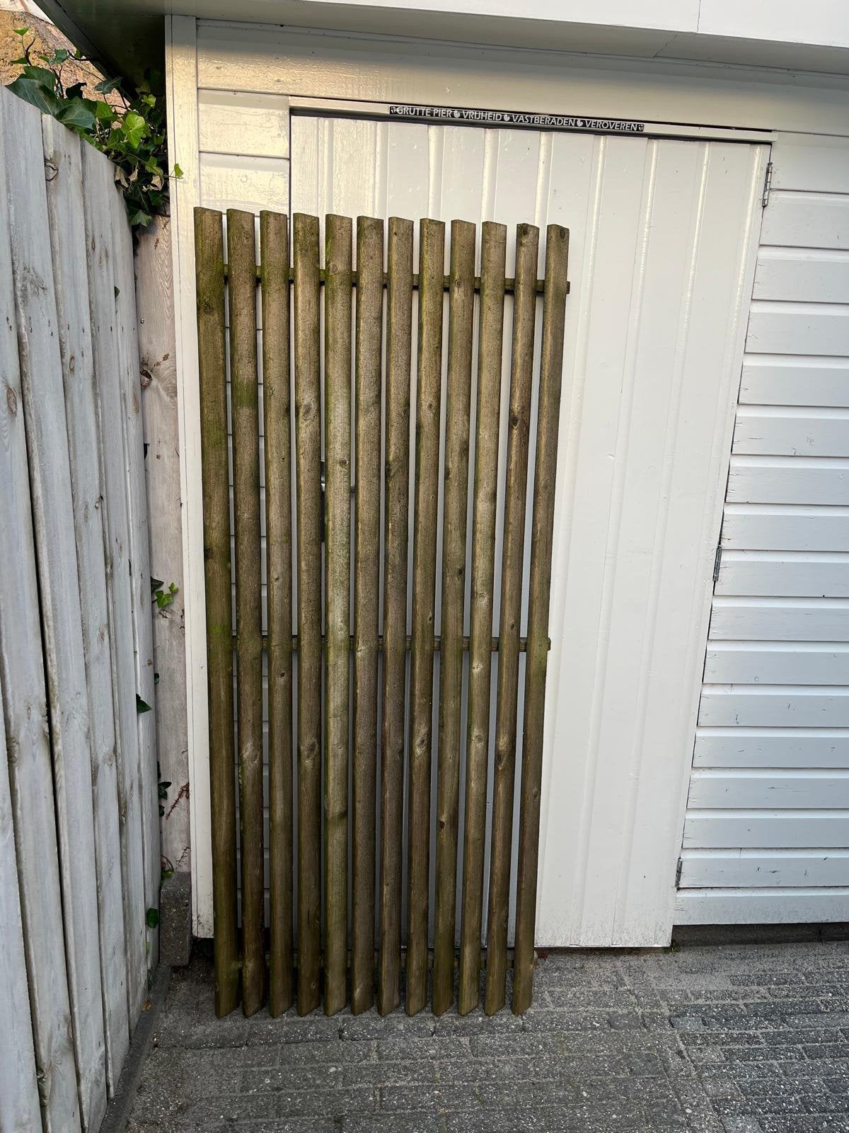 Louvre tuinschermen, Ophalen, 3 tot 6 meter, Hout, 1 tot 2 meter