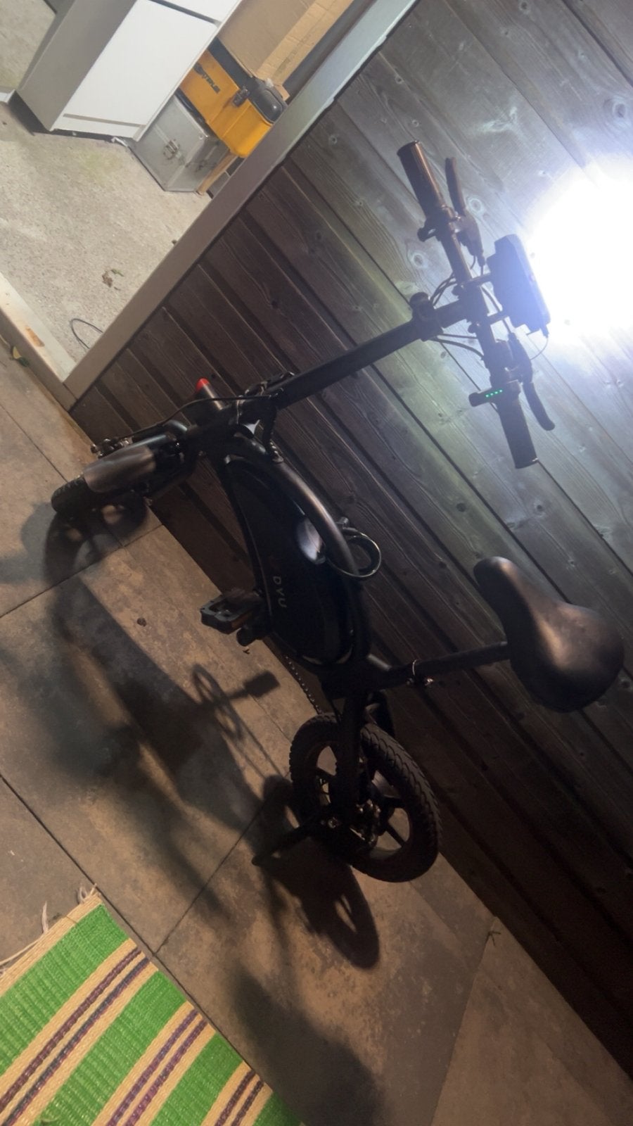 DYU D3F Elektrische vouwfiets, Minder dan 47 cm, Ophalen of Verzenden, Zo goed als nieuw, Overige merken