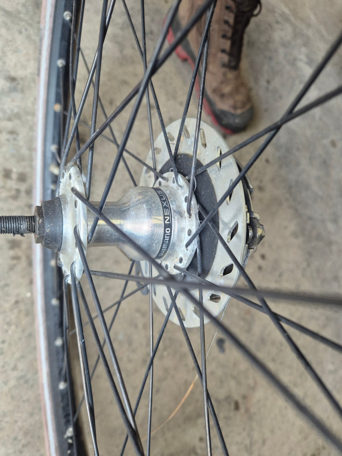 Fiets voorwiel en achterwiel met banden en velgen, Fietsen en Brommers, Fietsonderdelen, Wiel, Gebruikt, Toerfiets, Ophalen of Verzenden