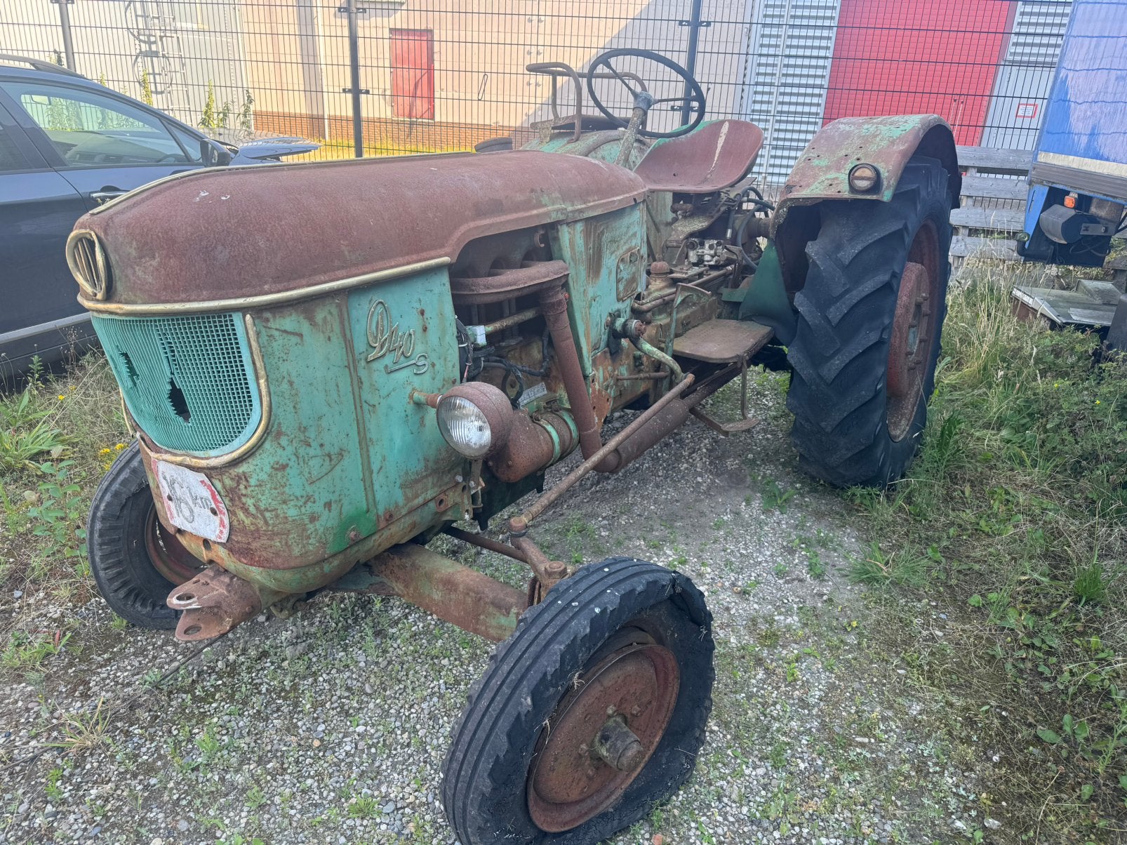 Deutz D40 S opknapper, Ophalen