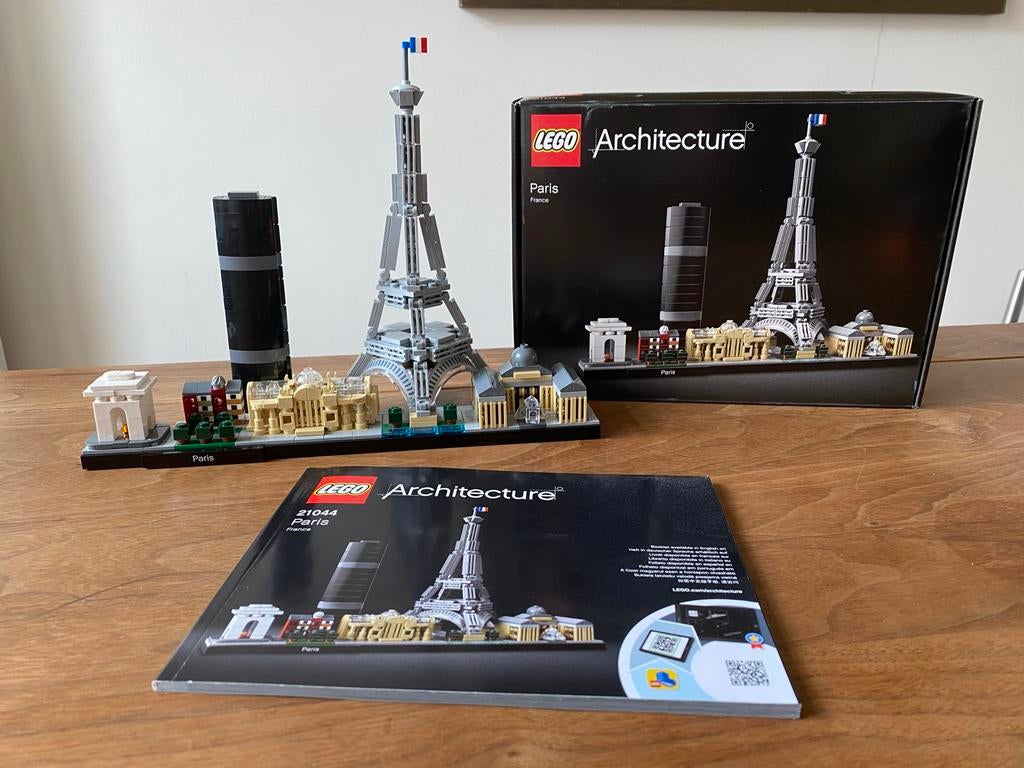 LEGO Architecture Parijs 21044 - Skyline Model, Gebruikt, Lego, Architecture, Ophalen of Verzenden