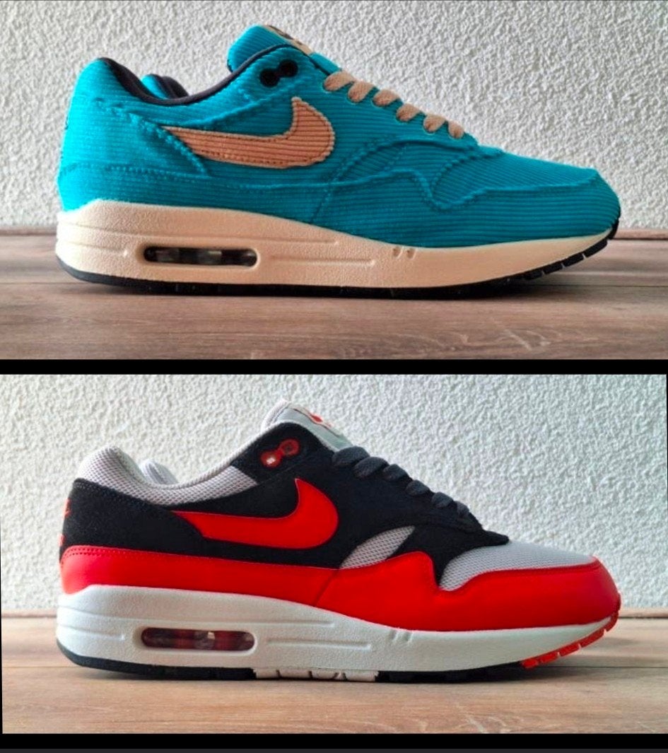 COMBINATIE DEAL 2 x Nike Air Max 1, Nike air max, Overige kleuren, Ophalen of Verzenden, Sneakers of Gympen