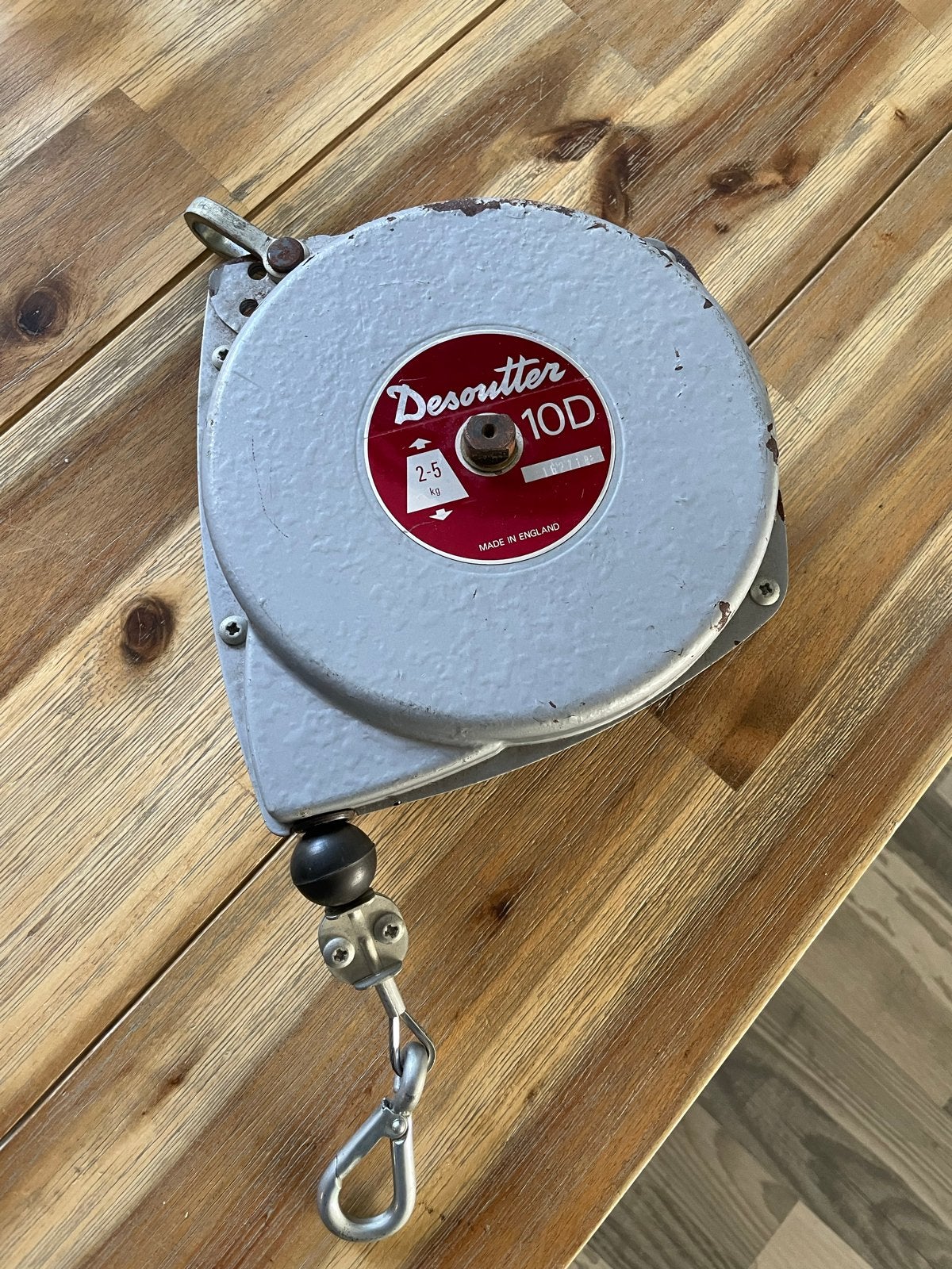 Desoutter Gereedschapsbalancer 2.5-5 kg voor werkplaats, Ophalen of Verzenden, Gebruikt, Handmatig