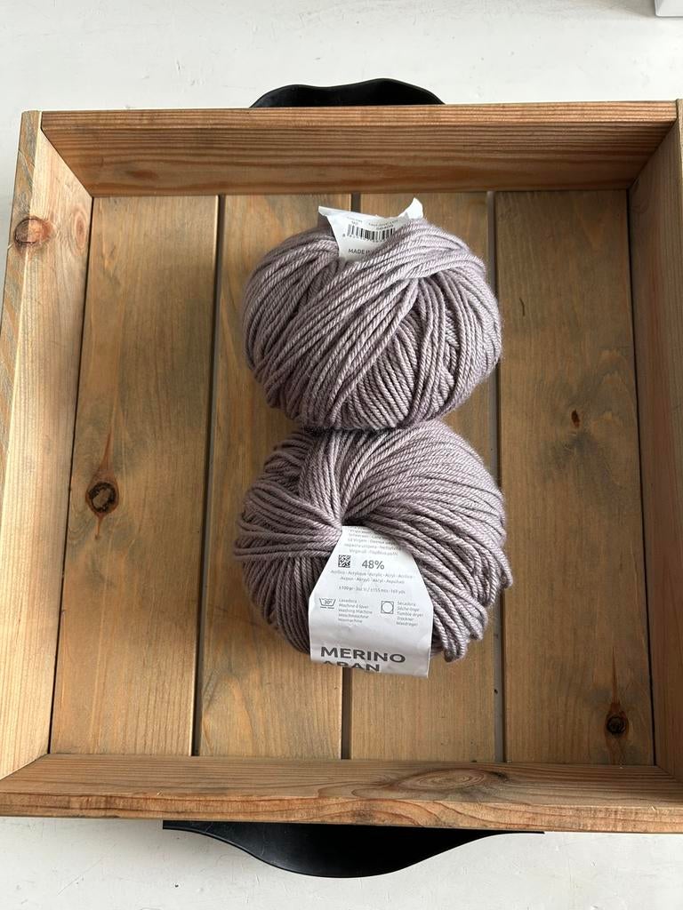 2 bollen Katia merino aran, Ophalen of Verzenden, Nieuw, Breien of Haken, Wol of Garen
