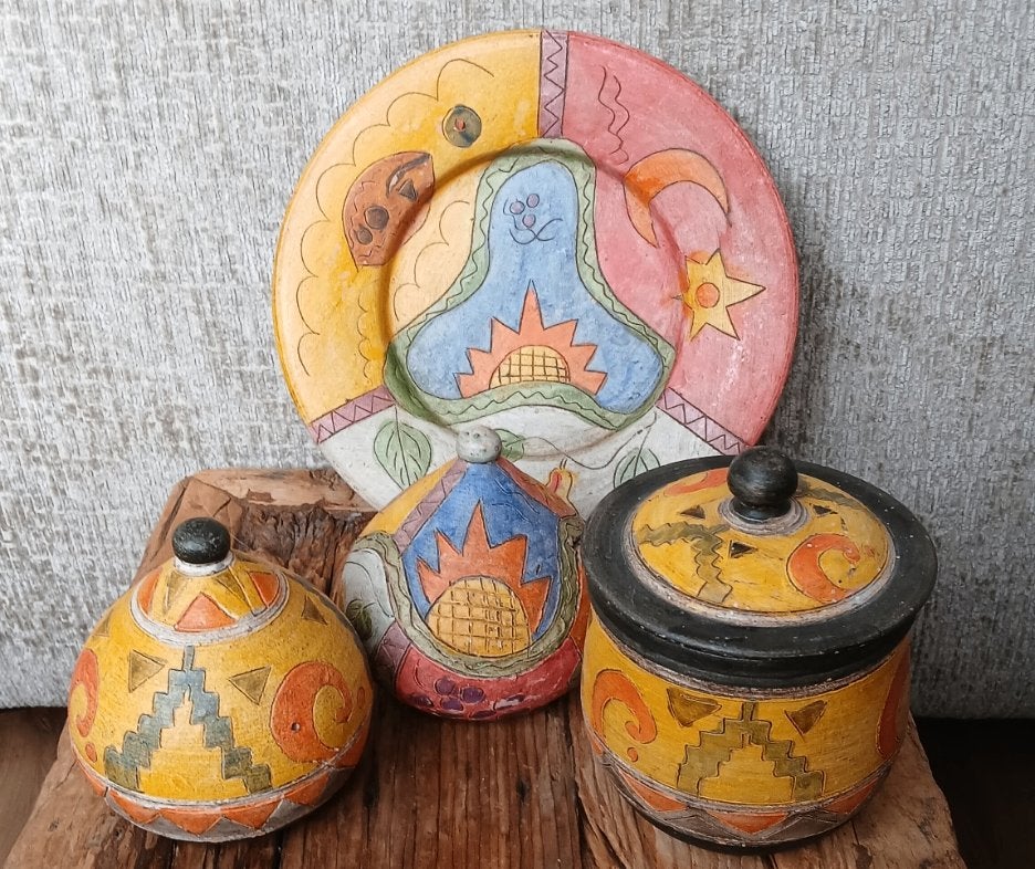 Mexicaans Azteekse aardewerk, Ophalen of Verzenden