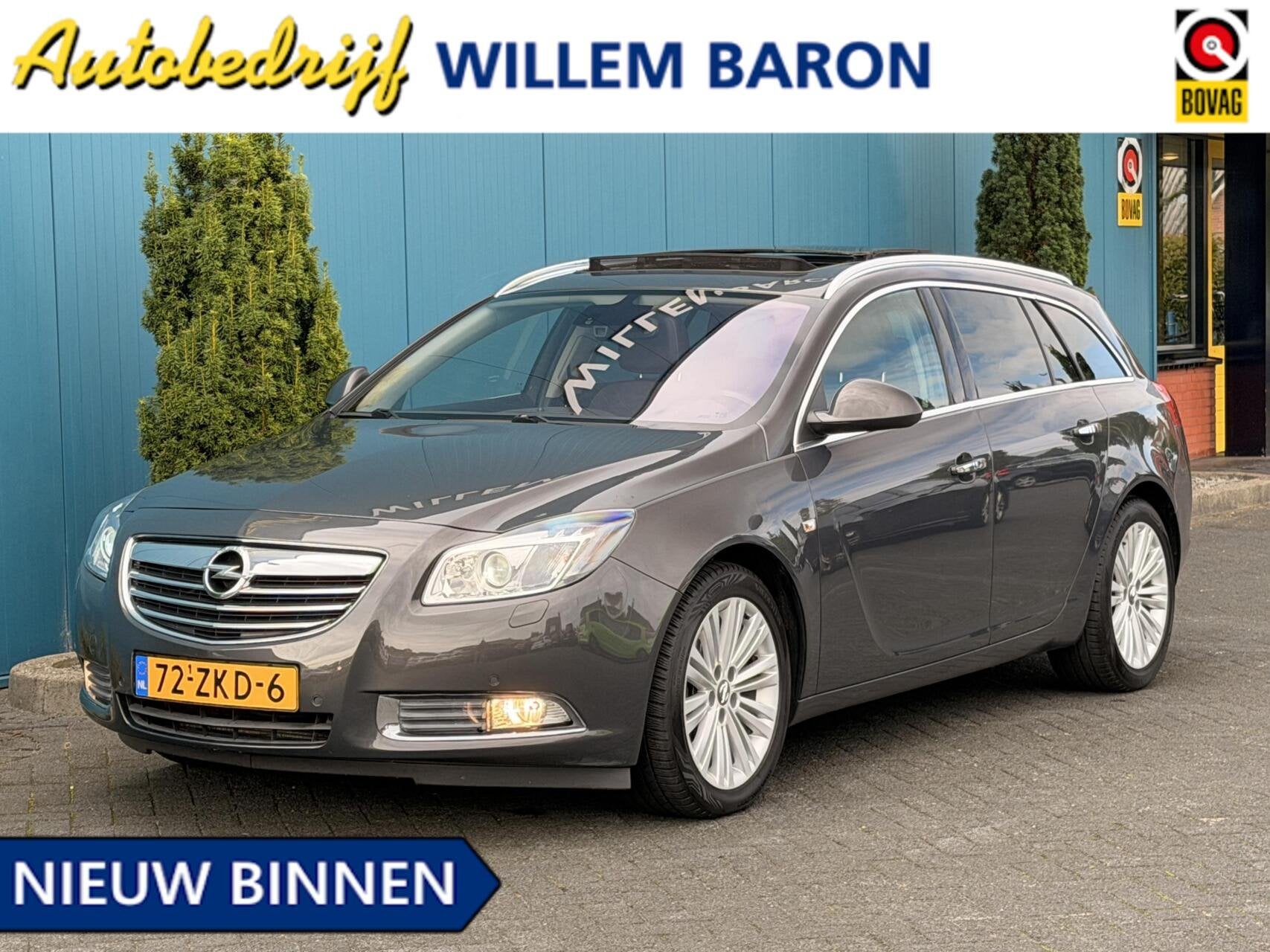 Opel Insignia Sports Tourer 1.4 T EcoFLEX Cosmo PANO | TREKH, Auto's, Opel, Euro 5, Gebruikt, Zwart, 4 cilinders