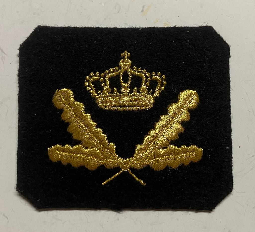 Marine studie resultaten, Ophalen of Verzenden, Marine, Nederland, Embleem of Badge