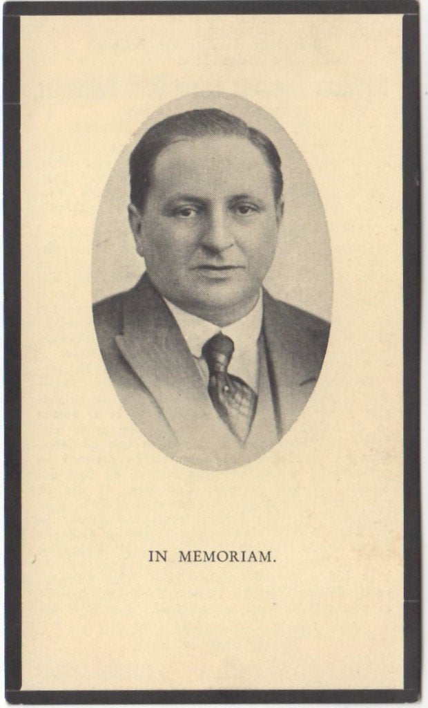 Bernardus Rademaker 1883 Amsterdam + 1935 Wassenaar, 51 jaar, Ophalen of Verzenden