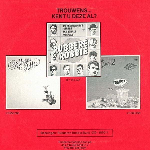 Rubberen robbie - meer nederlandse sterre, Cd's en Dvd's, Gebruikt, 7 inch, Ophalen of Verzenden, Overige typen