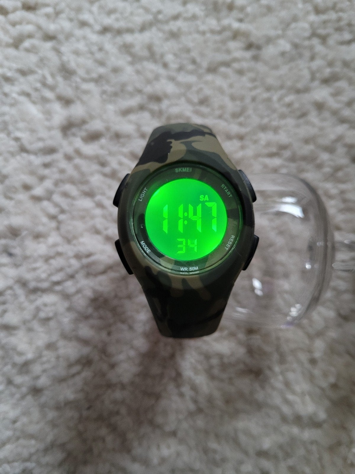 Horloge, Ophalen of Verzenden, Zo goed als nieuw, Groen