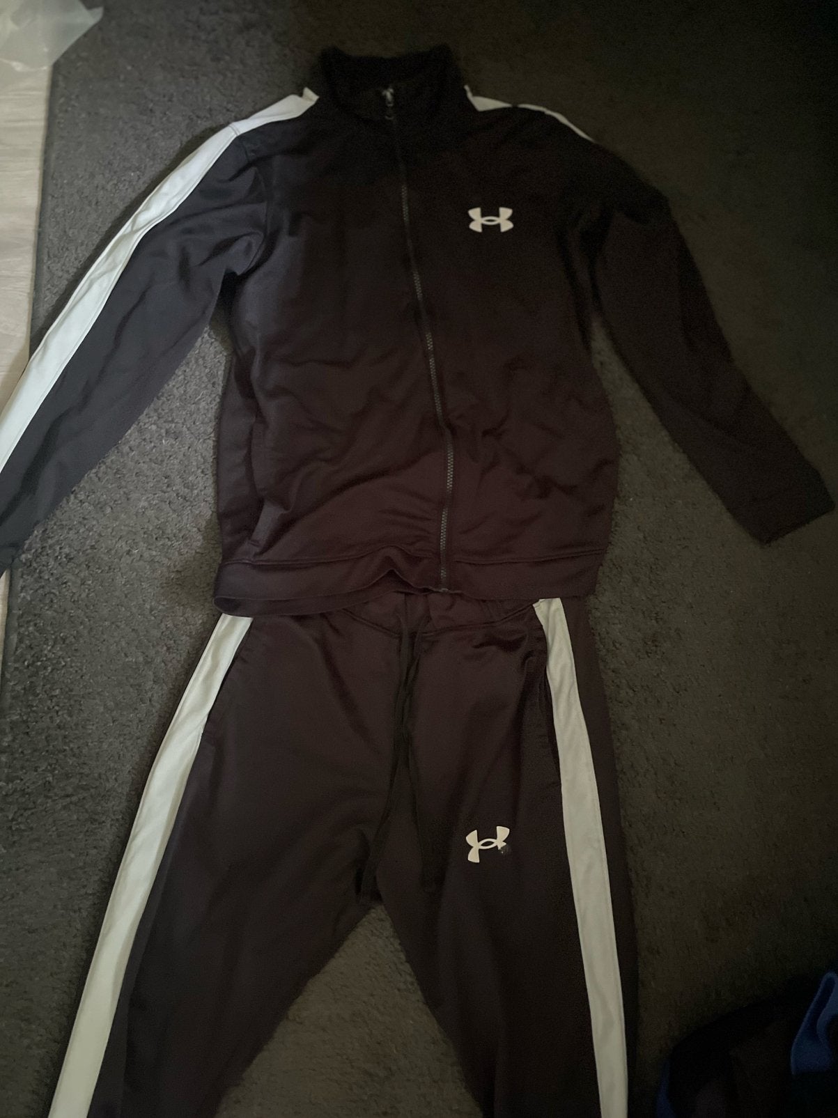 Under armour trainingspak, Ophalen of Verzenden, Zo goed als nieuw, Zwart, Algemeen