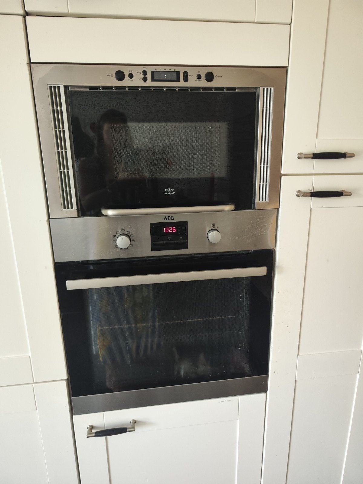 Oven, magnetron, koelvriescombinatie en vaatwasser, Ophalen