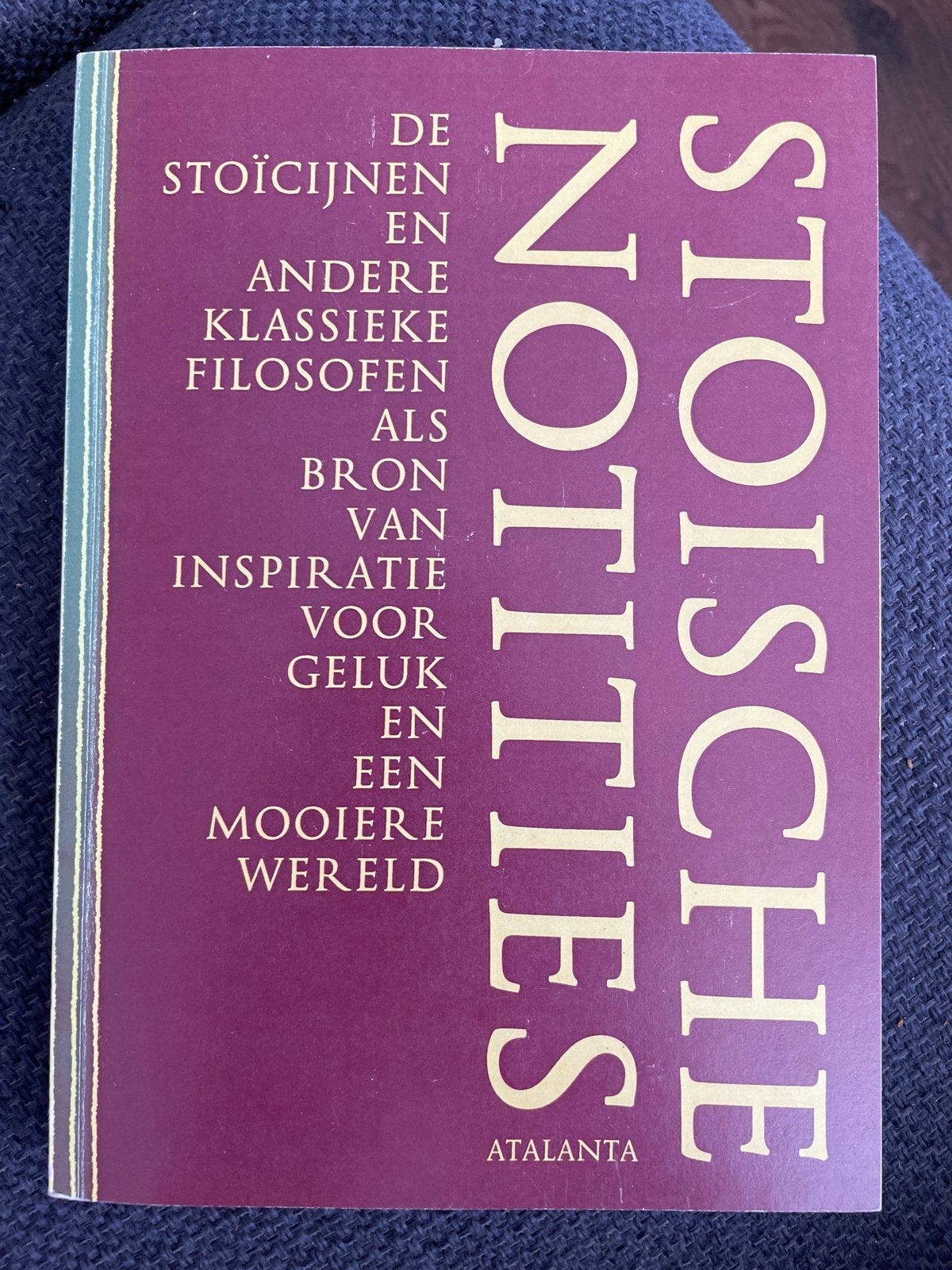 Stoïsche Notities - Rymke Wiersma, Ophalen of Verzenden, Gelezen, Wijsbegeerte of Ethiek