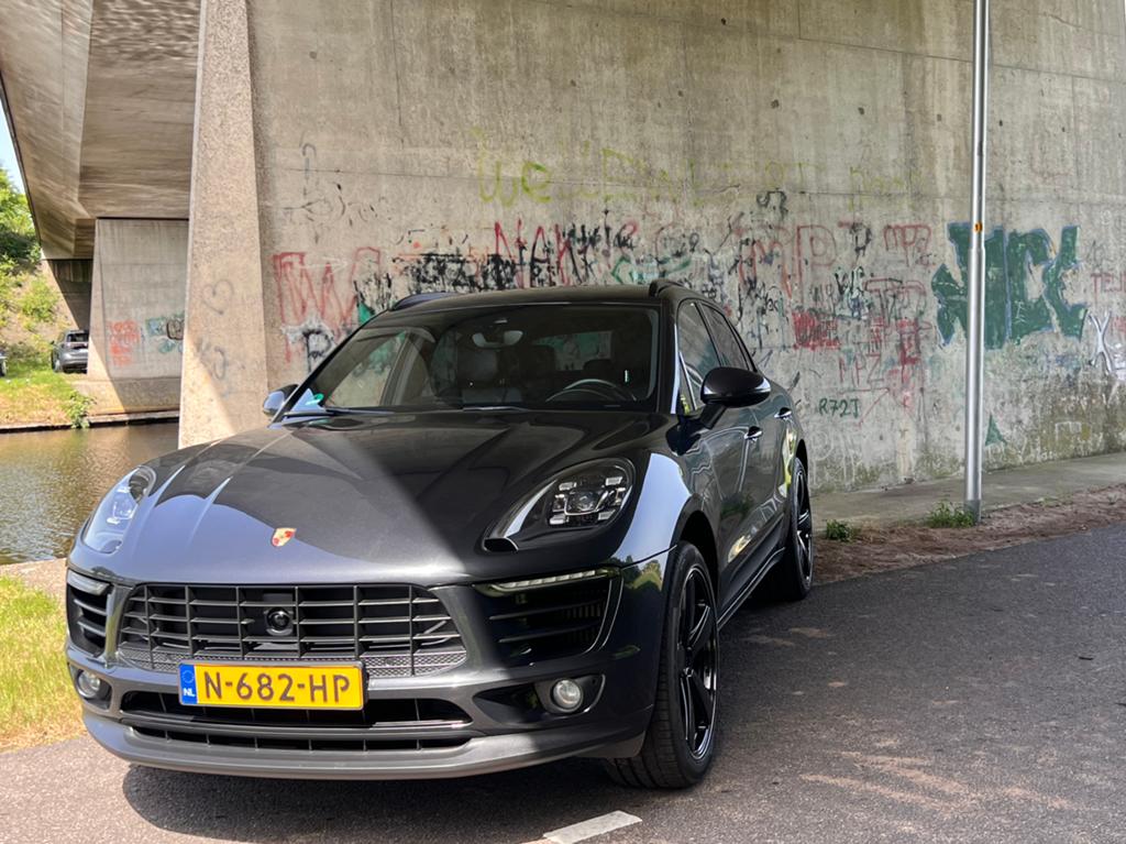 Porsche Macan 3.0 V6 S 340pK 2017 Porsche Approved garantie, Auto's, Porsche, Automaat, Vierwielaandrijving, Particulier, Dealer onderhouden
