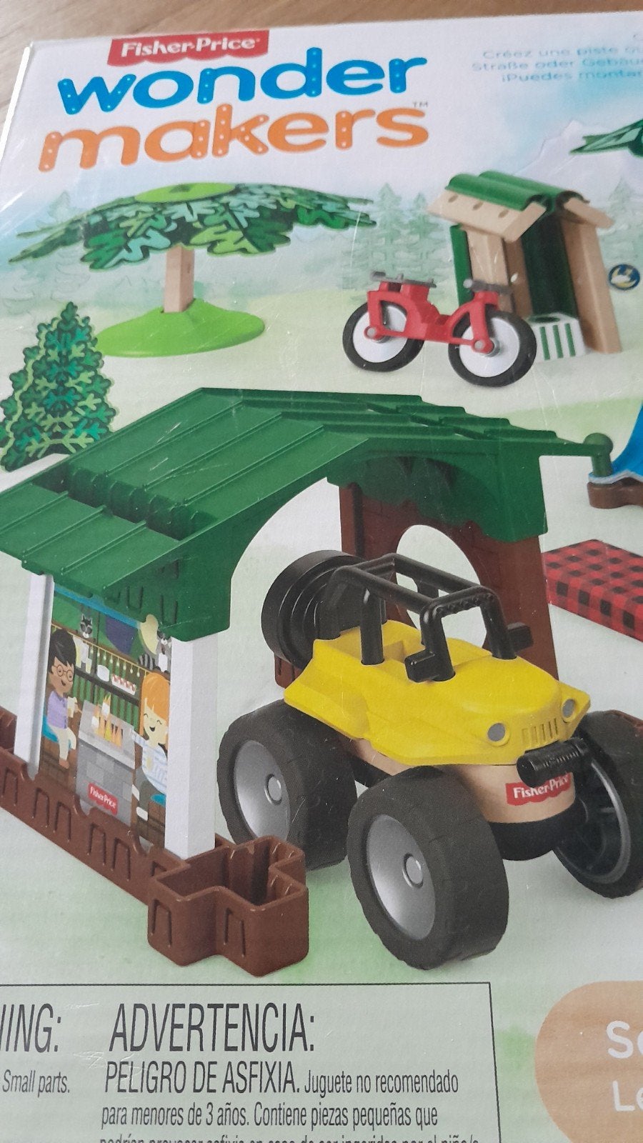 Fisher price wondermakers kampeerterrein,  NIEUW!!, Kinderen en Baby's, Ophalen of Verzenden, Nieuw, Speelset