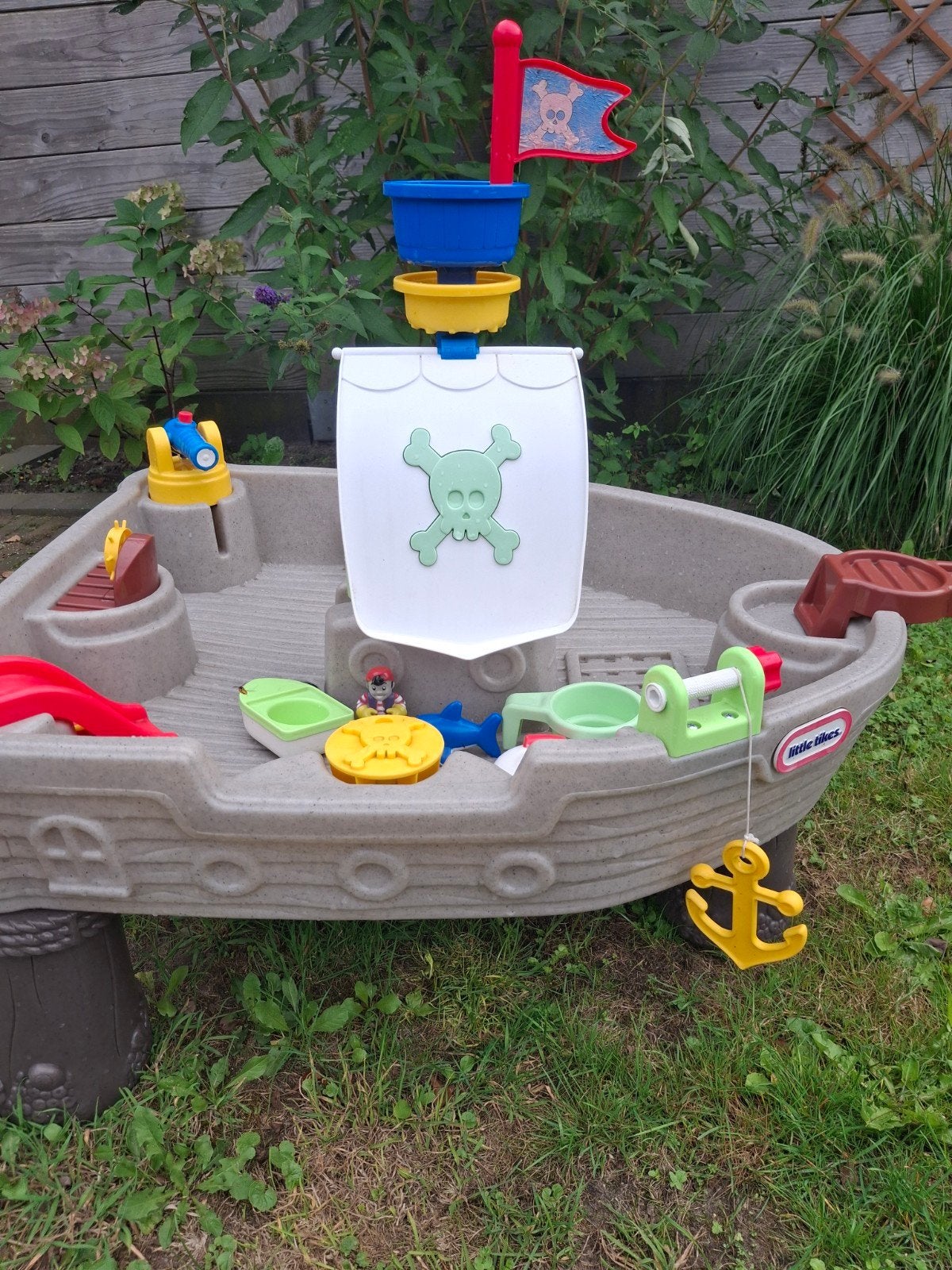 Little tikes piratenboot, Ophalen, Gebruikt