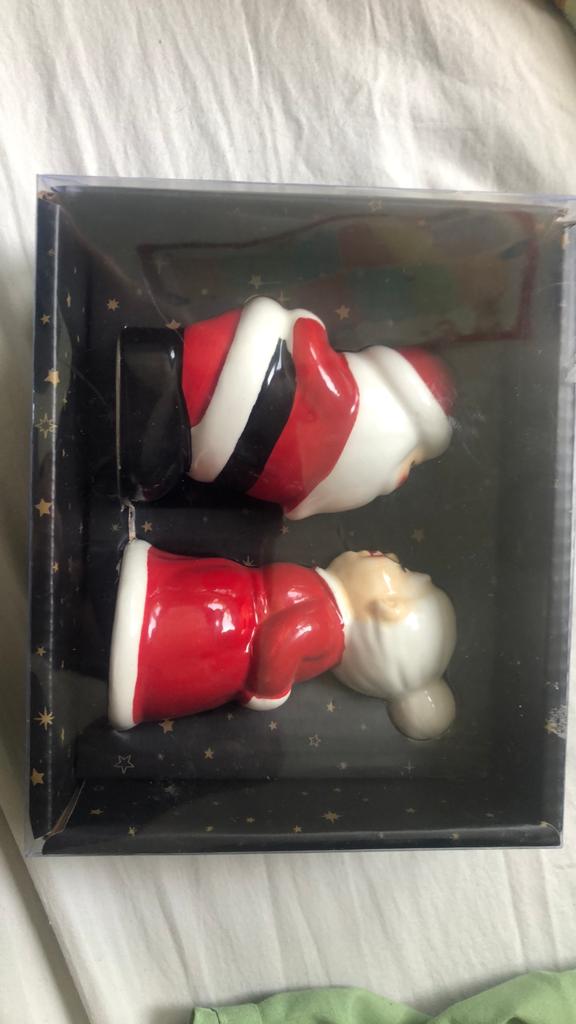 Kerst peper en zoutvaatje, Diversen, Kerst, Ophalen, Nieuw
